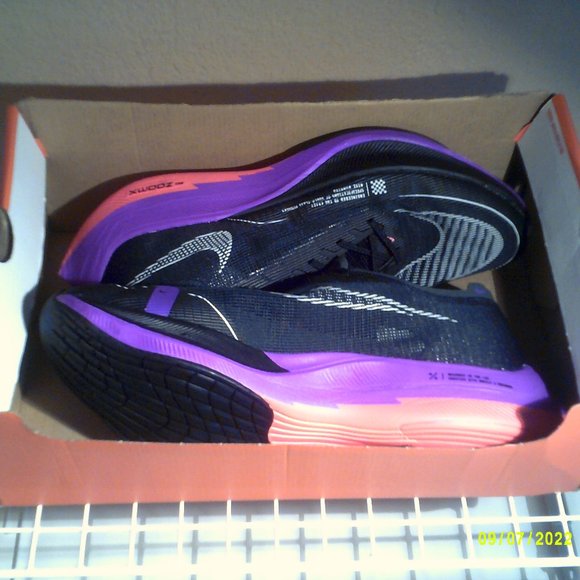 NIKE ZOOMX VAPORFLY NEXT% 2 "Raptors" MEN'S RUNNING SHOES SIZE 13 CU4111-002 - Picture 7 of 8